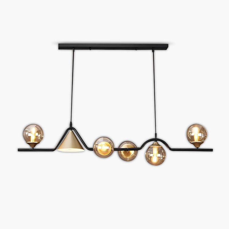 Redfern Branch Glass Chandelier — gallery image 1