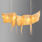 Kingsley Branch Aluminum Chandelier — gallery image 8