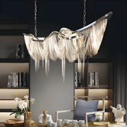Kingsley Branch Aluminum Chandelier — gallery image 10