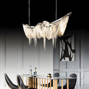 Kingsley Branch Aluminum Chandelier — gallery image 6