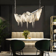 Kingsley Branch Aluminum Chandelier — gallery image 2
