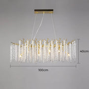 Riverton Branch Crystal Branch Chandelier — gallery image 22