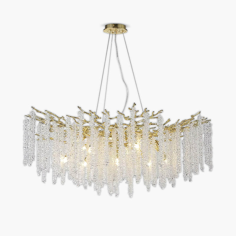 Riverton Branch Crystal Branch Chandelier — gallery image 1