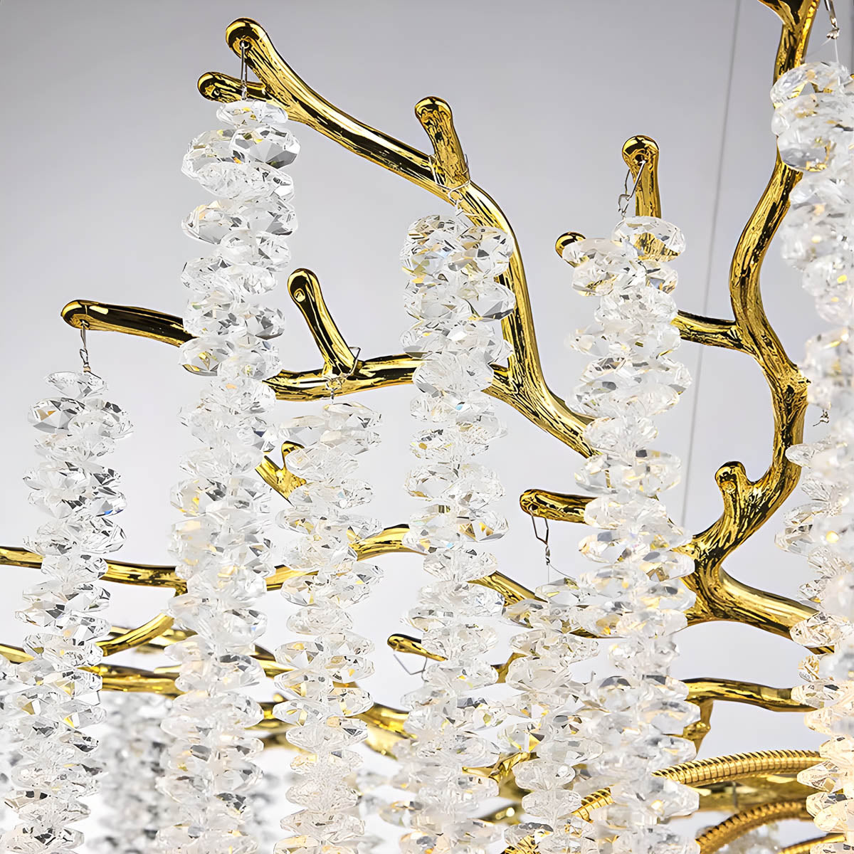 Riverton Branch Crystal Branch Chandelier — gallery image 11