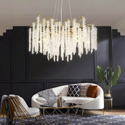 Riverton Branch Crystal Branch Chandelier — gallery image 2