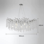 Riverton Branch Crystal Branch Chandelier — gallery image 19