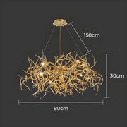 Fielding Branch Aluminum Branch Chandelier — gallery image 10