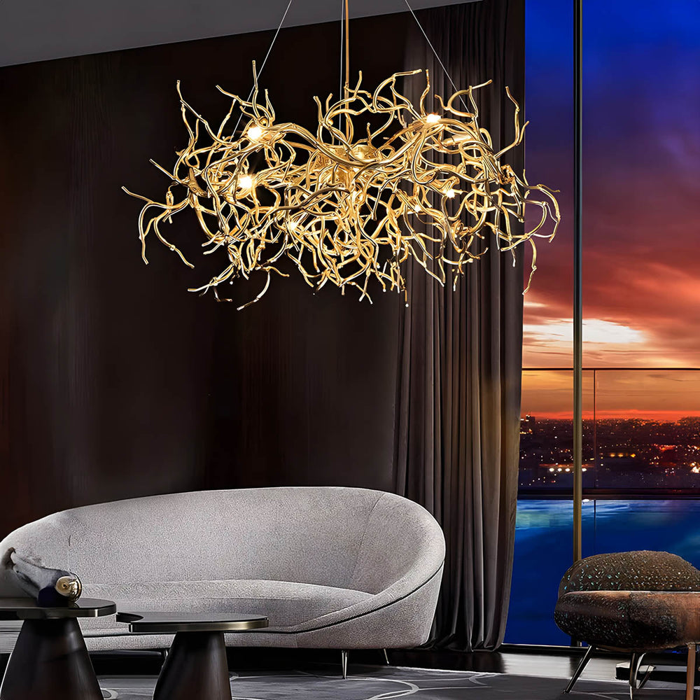 Fielding Branch Aluminum Branch Chandelier — gallery image 4