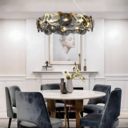 Brookfield Branch Glass Chandelier — gallery image 2