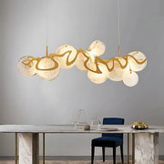 Brookfield Branch Glass Chandelier — gallery image 12