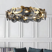 Brookfield Branch Glass Chandelier — gallery image 9