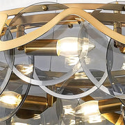 Brookfield Branch Glass Chandelier — gallery image 14