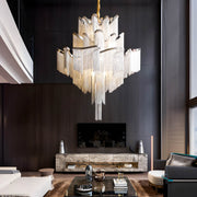 Wildwood Branch Aluminum Chandelier — gallery image 2