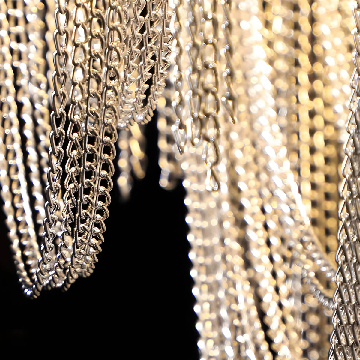 Wildwood Branch Aluminum Chandelier — gallery image 13