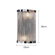 Eastmere Branch Aluminum Wall Sconce — gallery image 8