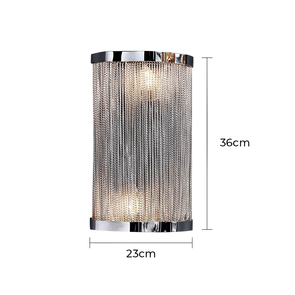 Eastmere Branch Aluminum Wall Sconce — gallery image 8