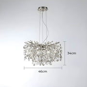 Highwood Branch Crystal Branch Chandelier — gallery image 9