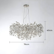 Highwood Branch Crystal Branch Chandelier — gallery image 13