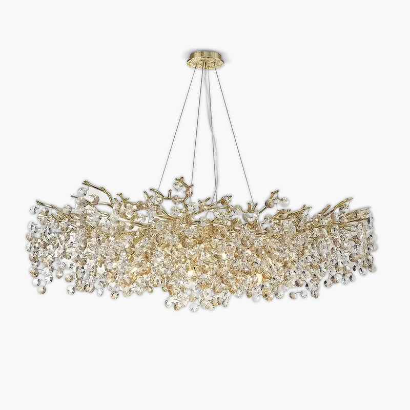 Highwood Branch Crystal Branch Chandelier — gallery image 1