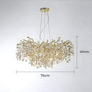 Highwood Branch Crystal Branch Chandelier — gallery image 14