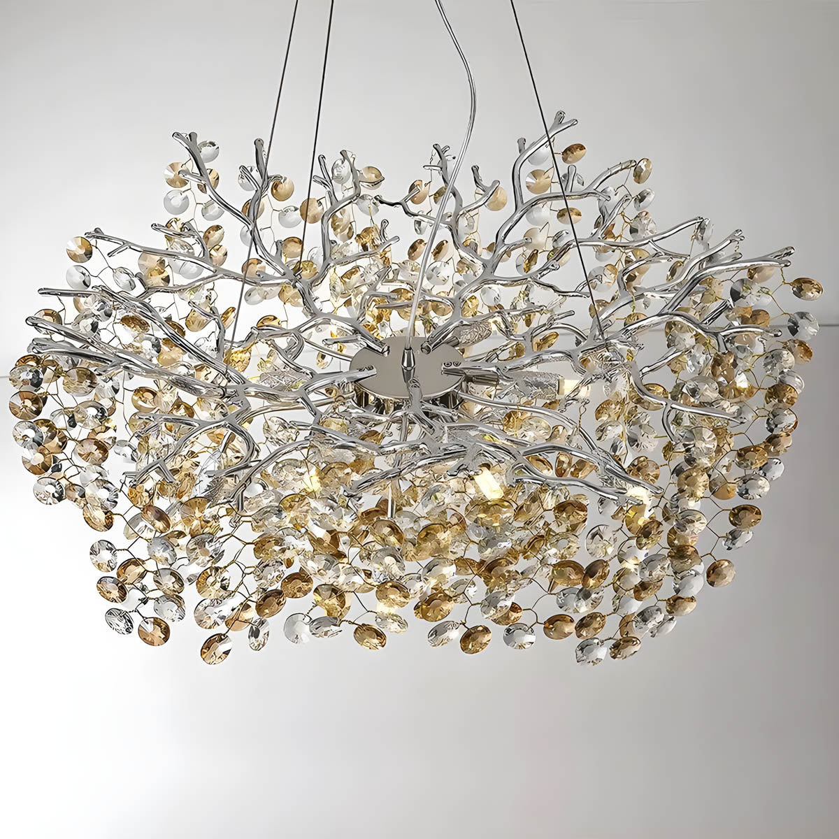 Highwood Branch Crystal Branch Chandelier — gallery image 6
