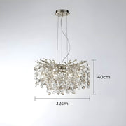Highwood Branch Crystal Branch Chandelier — gallery image 7