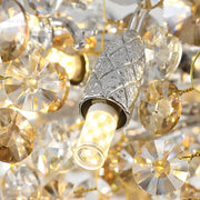 Highwood Branch Crystal Branch Chandelier — gallery image 5