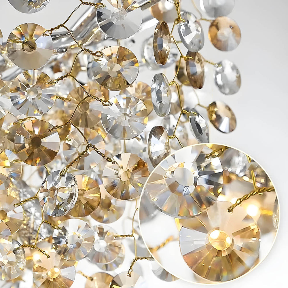 Highwood Branch Crystal Branch Chandelier — gallery image 4