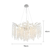 Northwick Branch Crystal Chandelier — gallery image 23