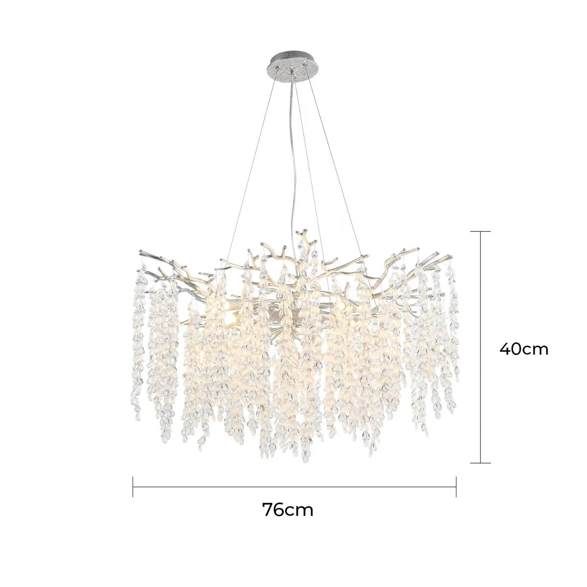 Northwick Branch Crystal Chandelier — gallery image 23