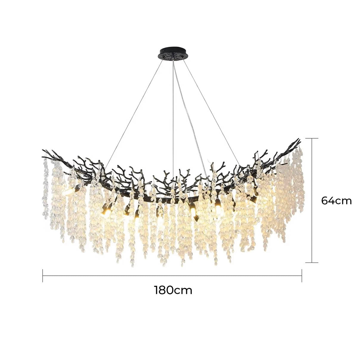 Northwick Branch Crystal Chandelier — gallery image 42