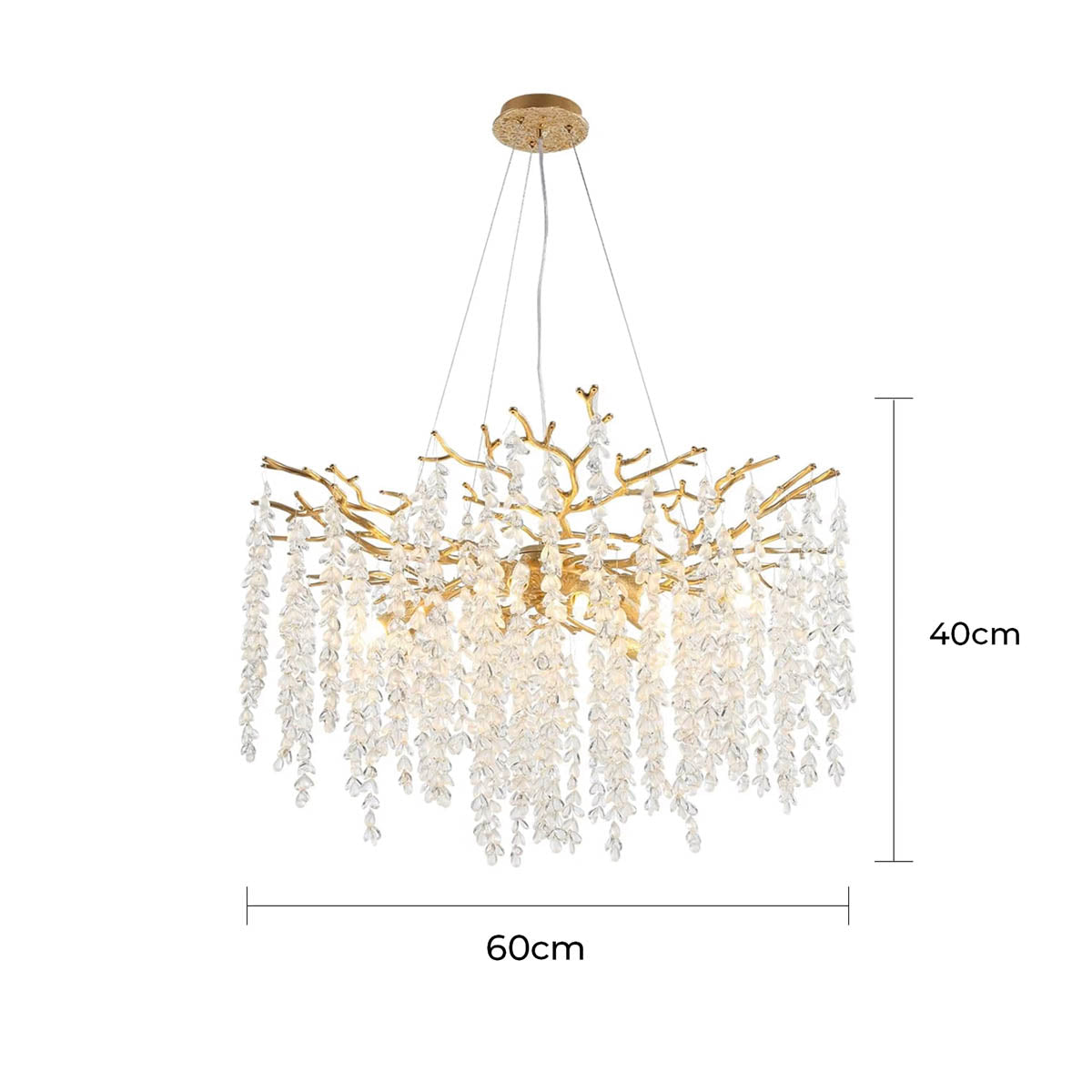 Northwick Branch Crystal Chandelier — gallery image 21