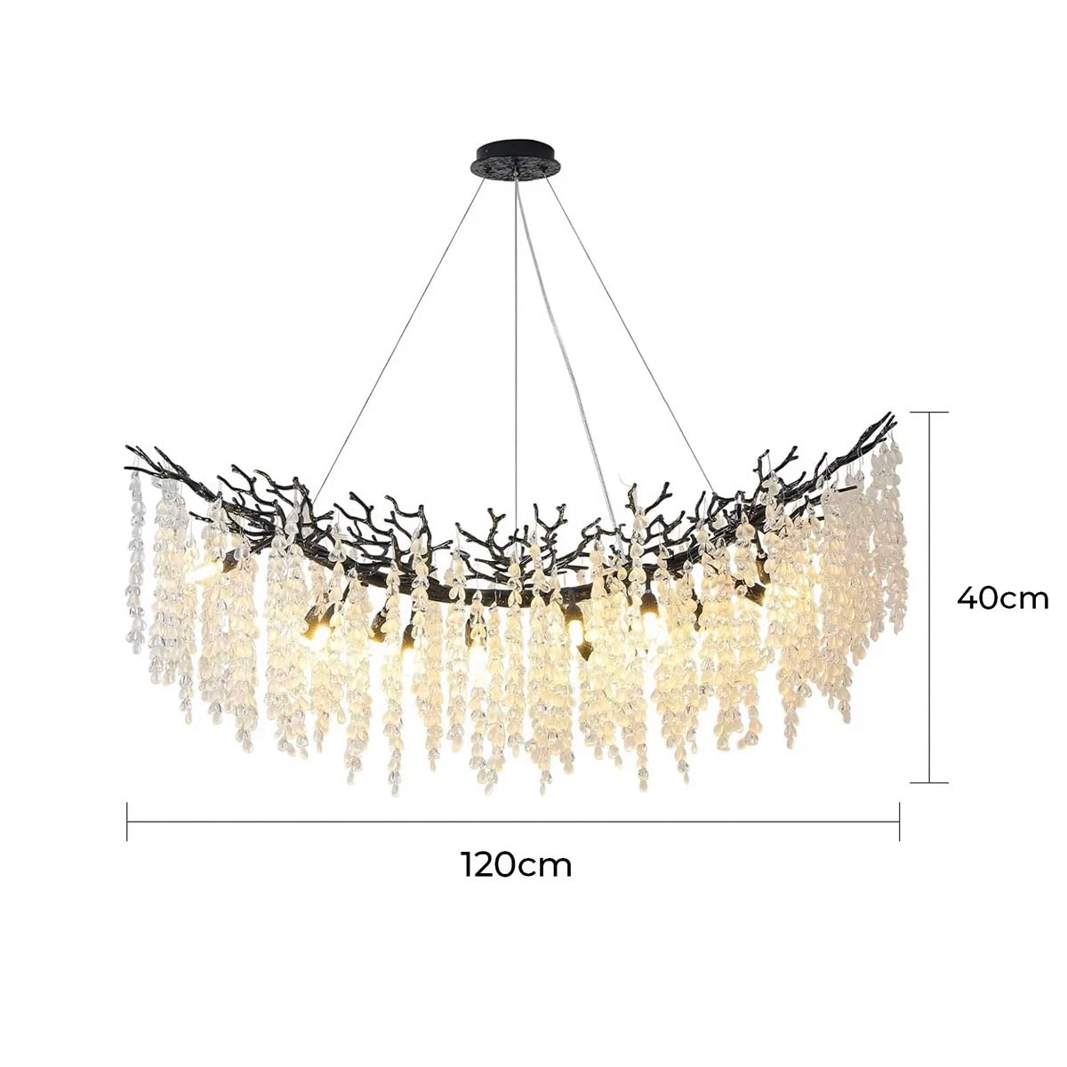 Northwick Branch Crystal Chandelier — gallery image 34