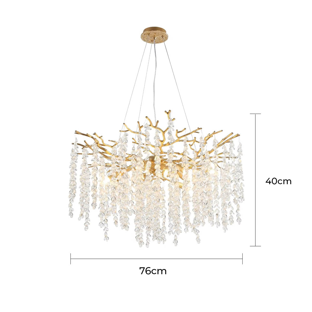 Northwick Branch Crystal Chandelier — gallery image 24