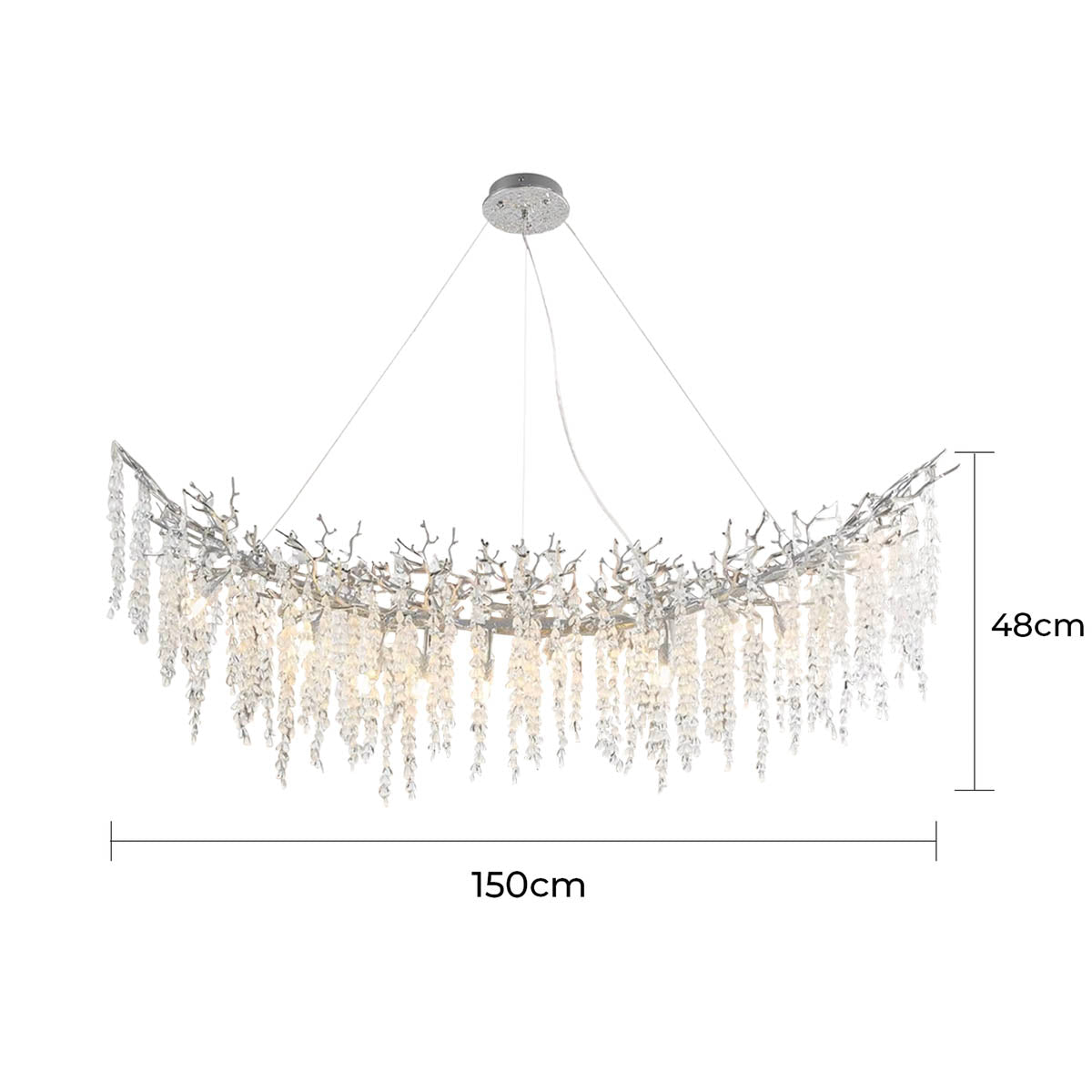 Northwick Branch Crystal Chandelier — gallery image 38