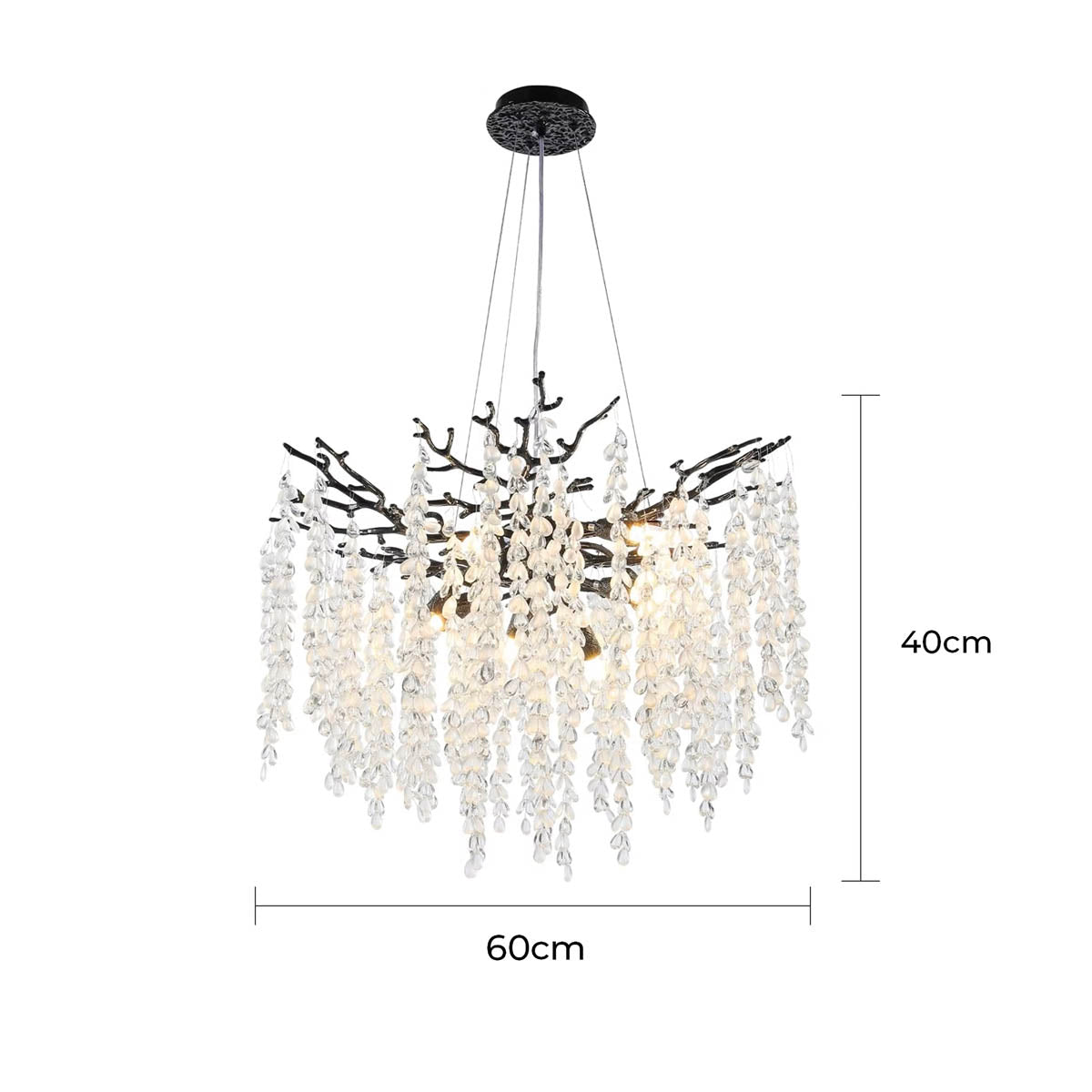 Northwick Branch Crystal Chandelier — gallery image 19