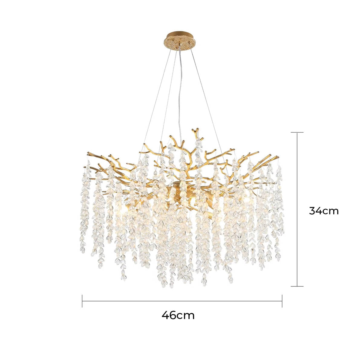 Northwick Branch Crystal Chandelier — gallery image 18