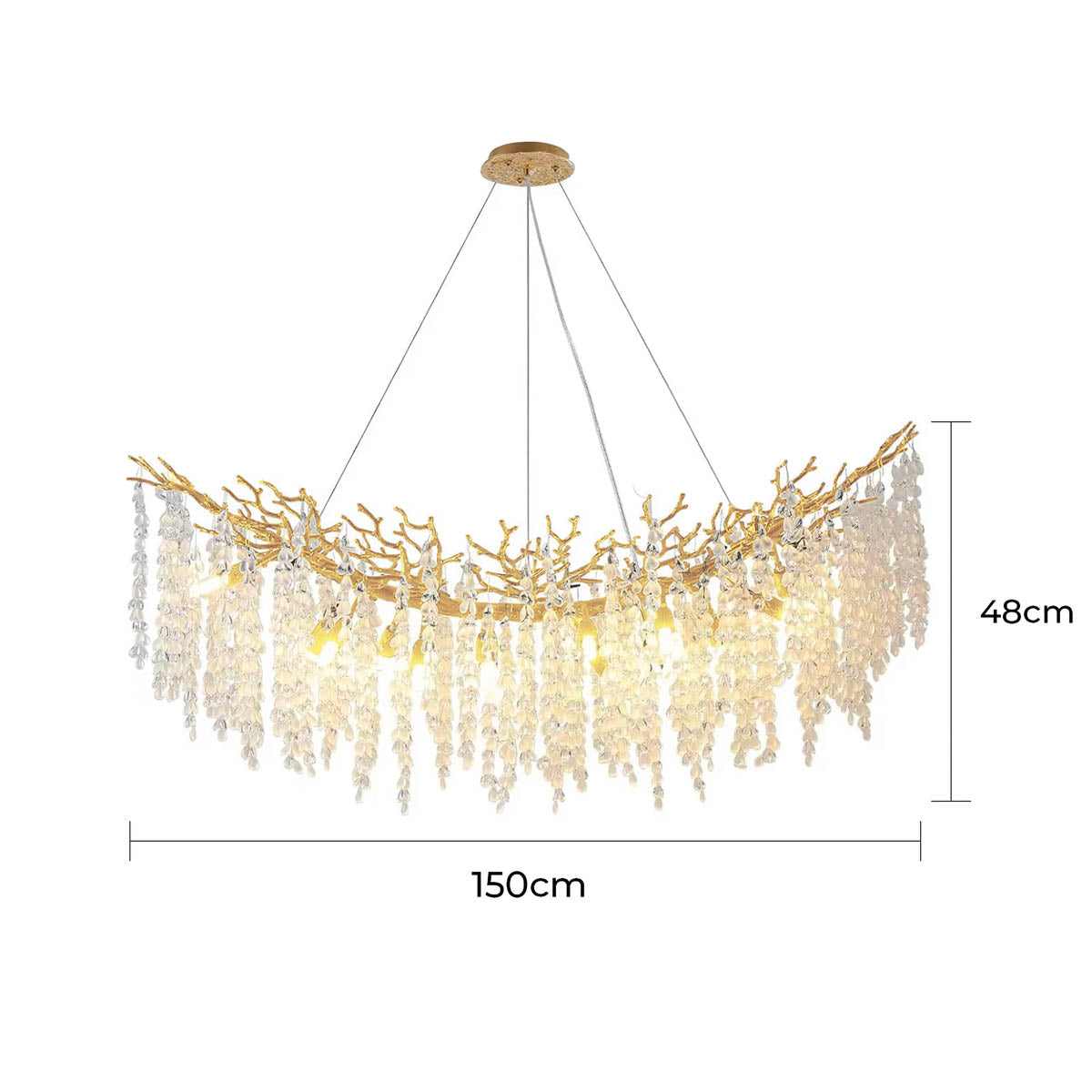 Northwick Branch Crystal Chandelier — gallery image 39