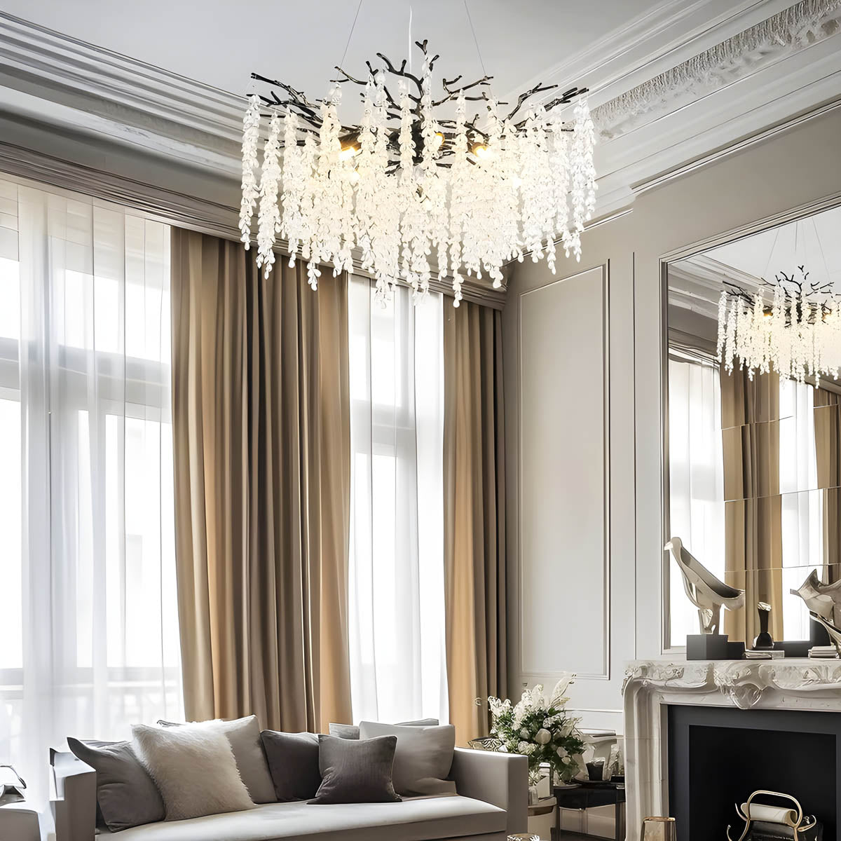 Northwick Branch Crystal Chandelier — gallery image 5