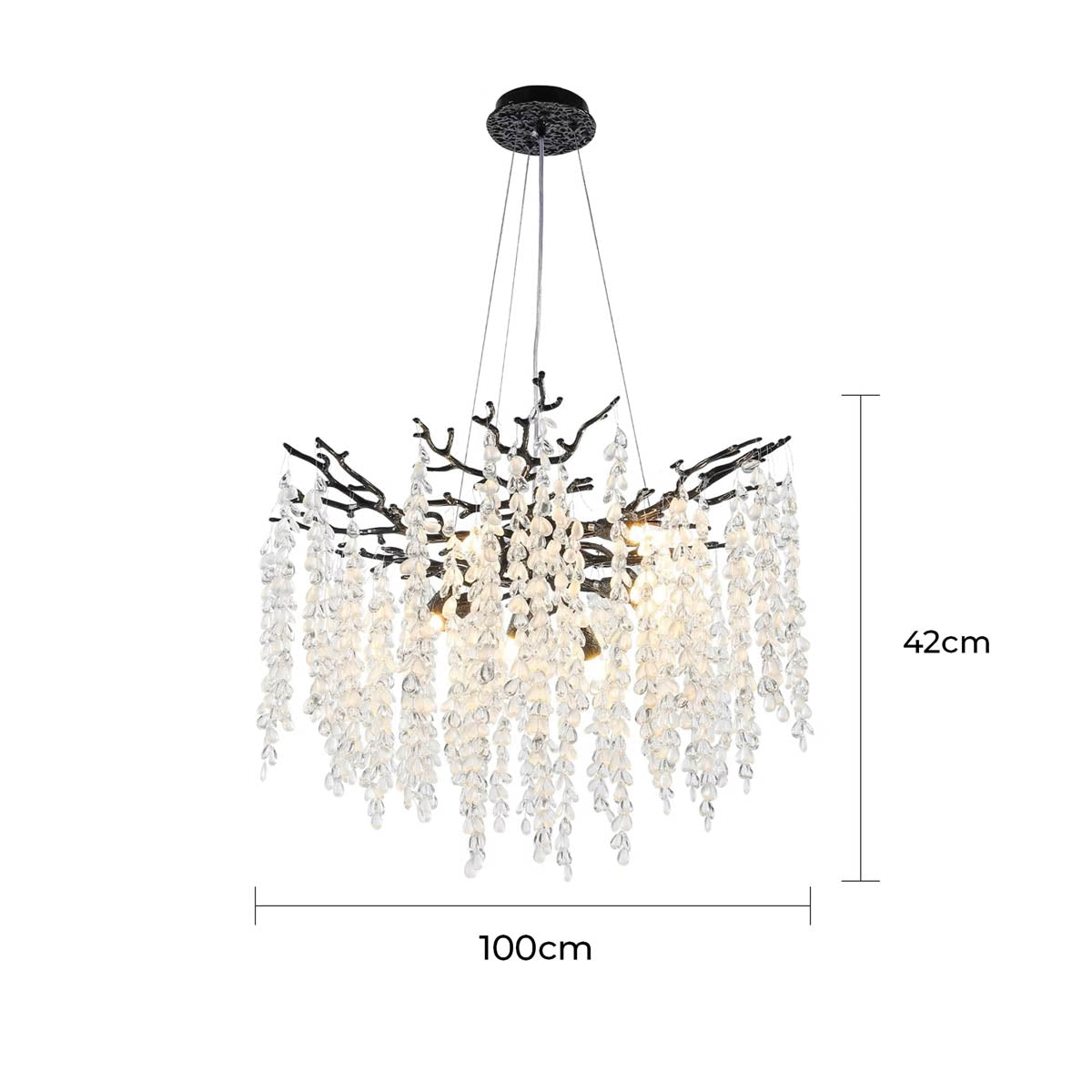 Northwick Branch Crystal Chandelier — gallery image 25