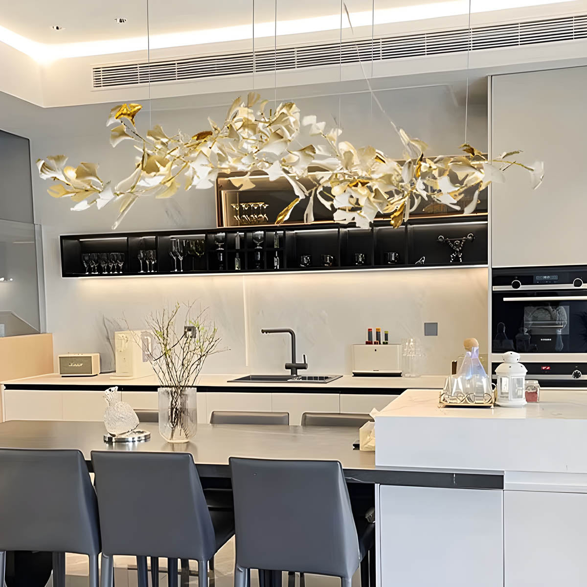 Westcott Branch Ceramic Chandelier — gallery image 5