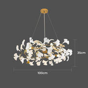 Westcott Branch Ceramic Chandelier — gallery image 14
