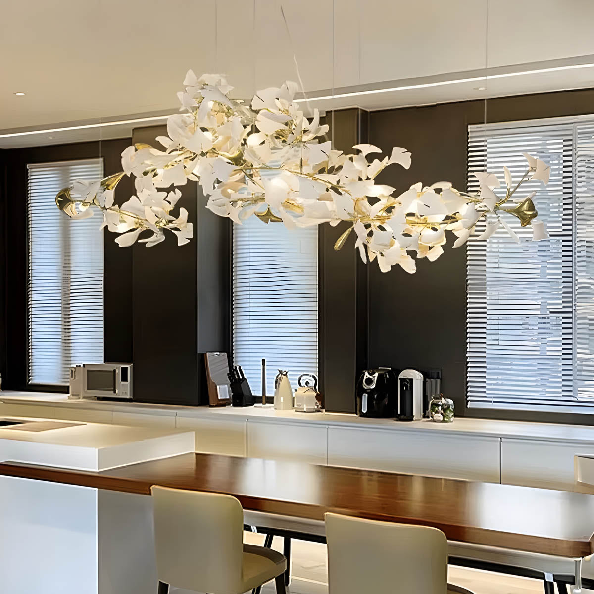 Westcott Branch Ceramic Chandelier — gallery image 6