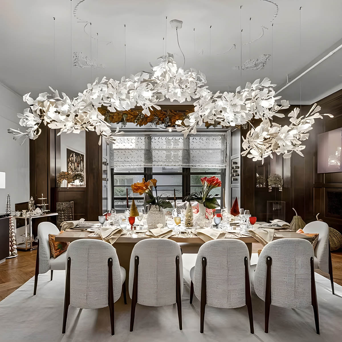 Westcott Branch Ceramic Chandelier — gallery image 8