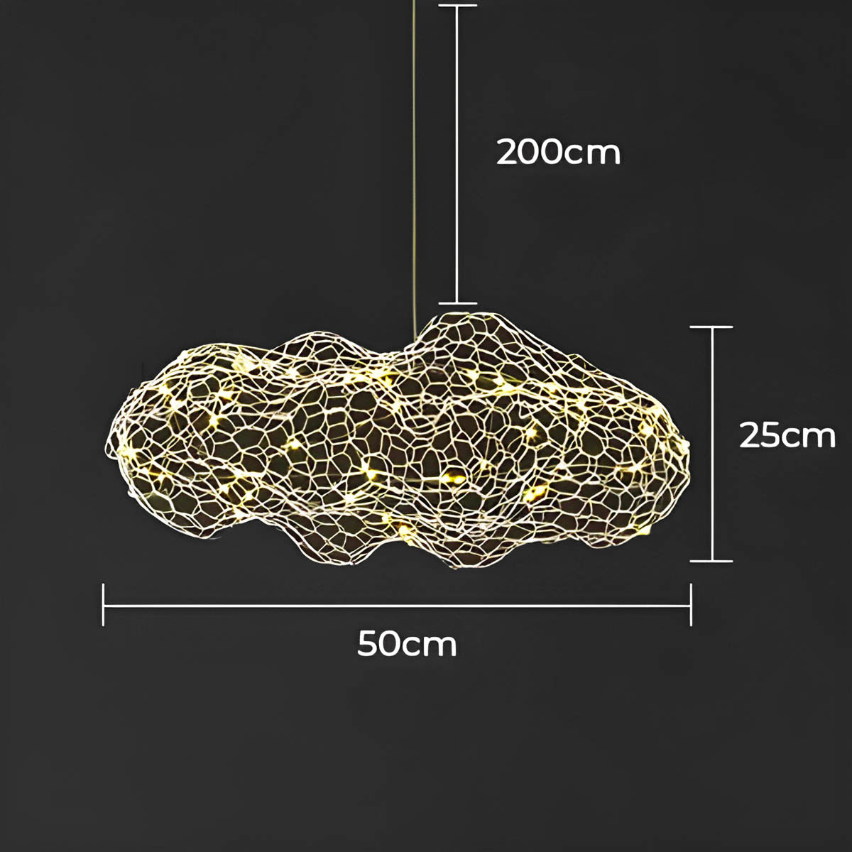 Briarley Branch Iron Chandelier — gallery image 26