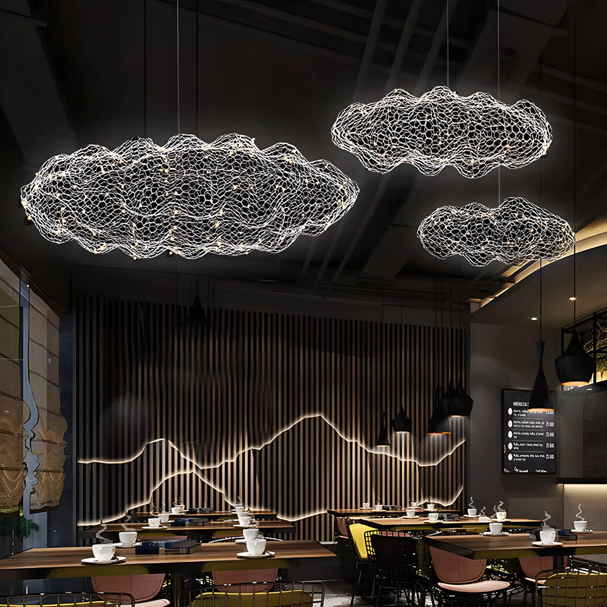 Briarley Branch Iron Chandelier — gallery image 3