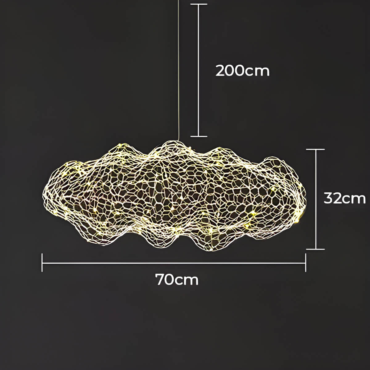 Briarley Branch Iron Chandelier — gallery image 27