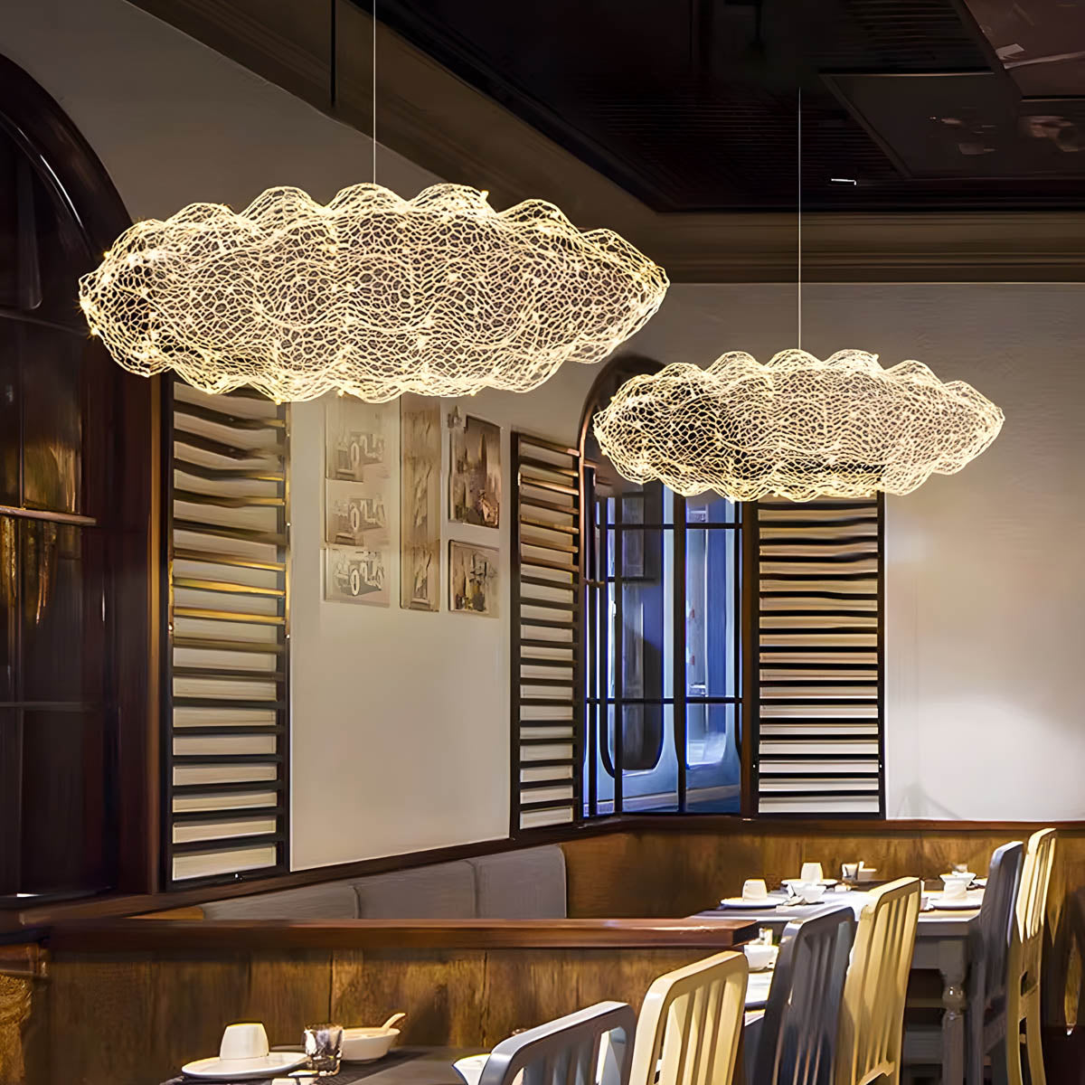 Briarley Branch Iron Chandelier — gallery image 11