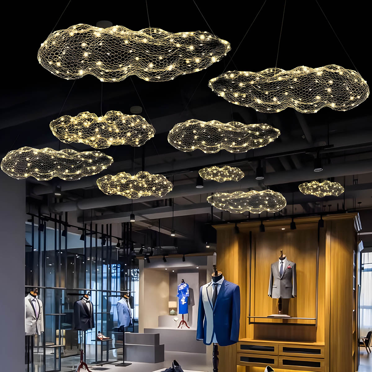 Briarley Branch Iron Chandelier — gallery image 4
