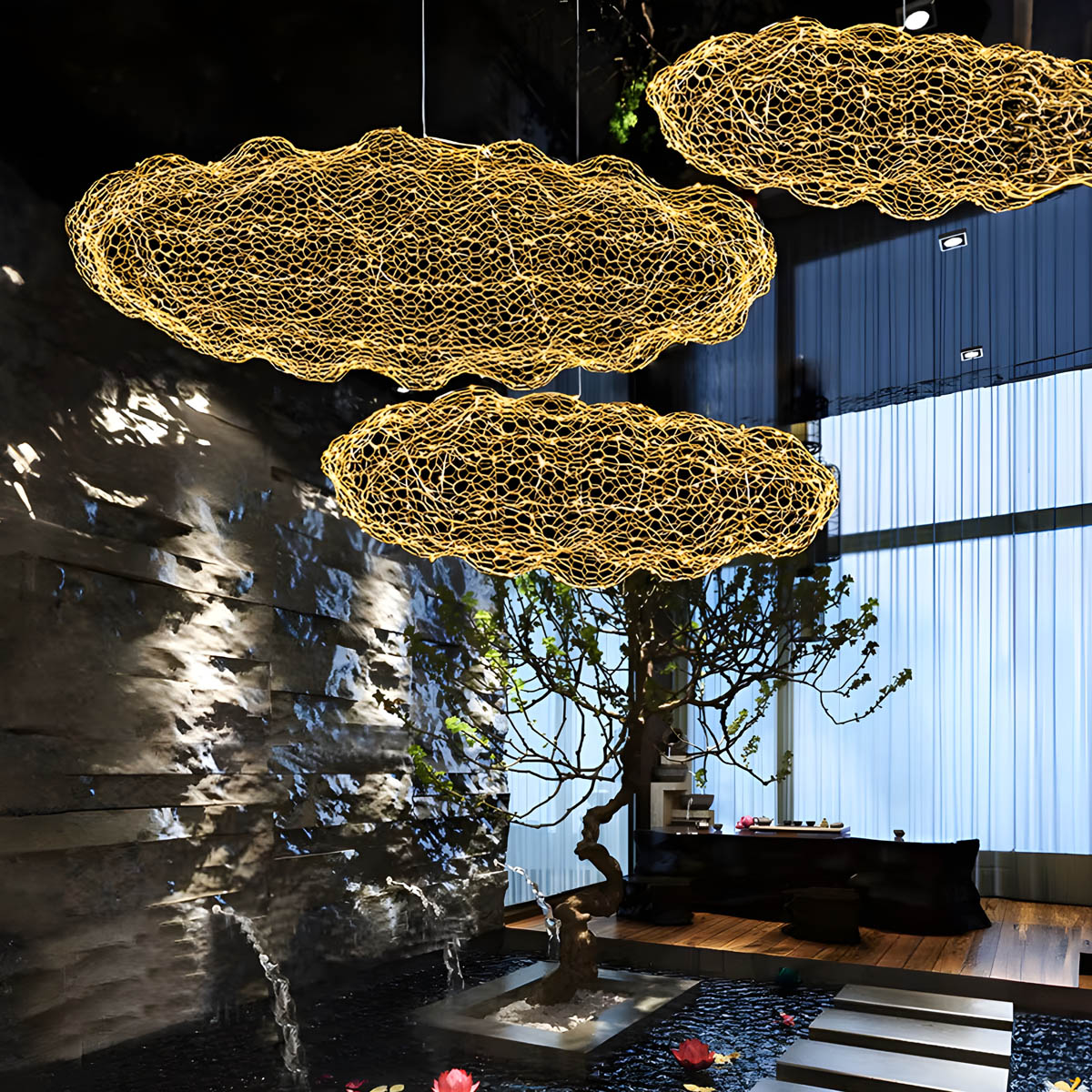 Briarley Branch Iron Chandelier — gallery image 9
